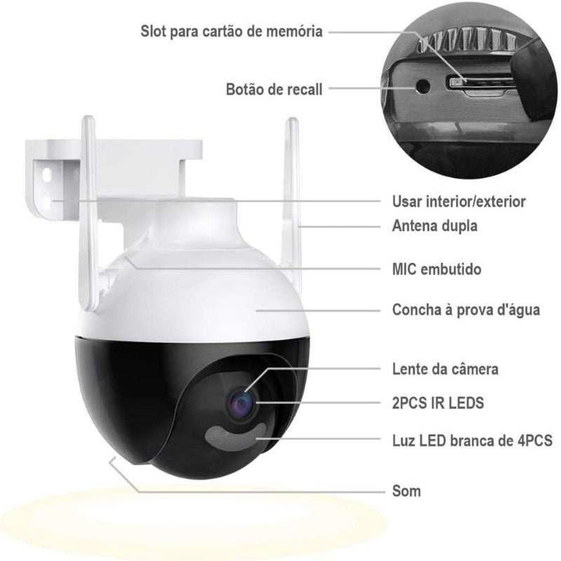 CÂMERA DE SEGURANÇA WIFI