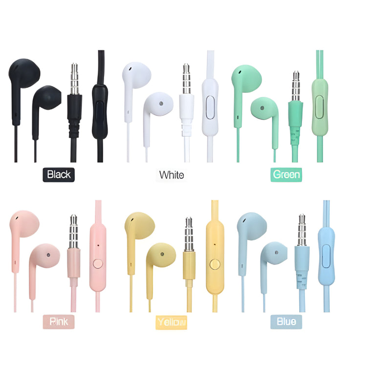 Fones de Ouvido Coloridos